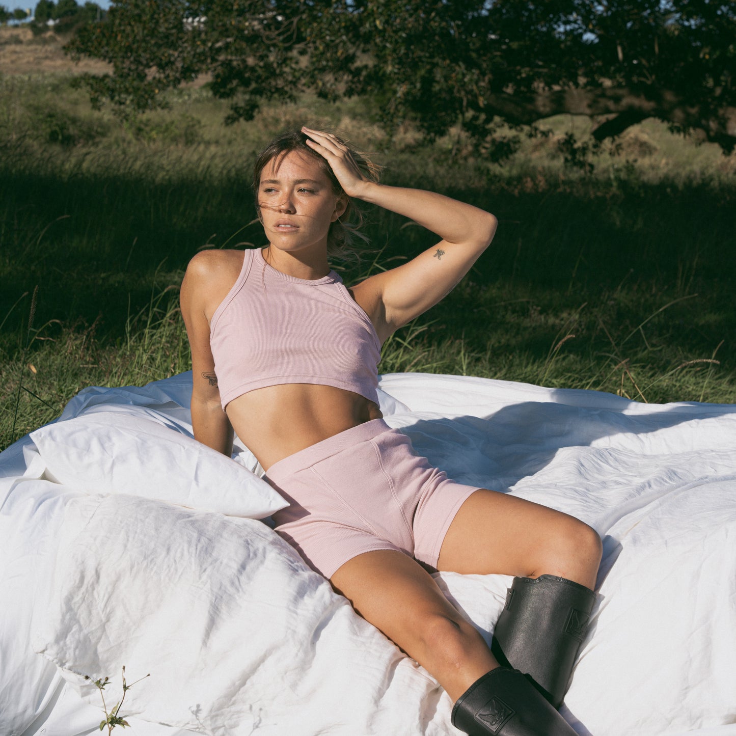 Luca Cotton Sleep Top