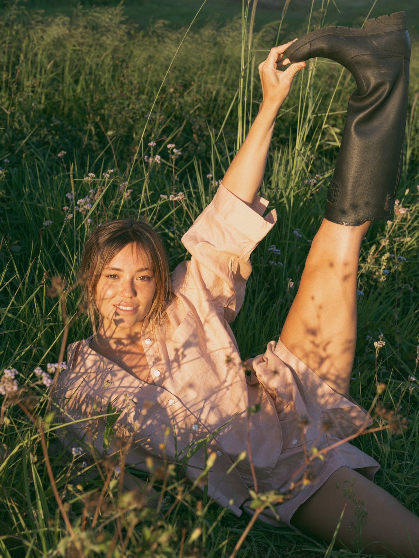 Juni Linen Sleep Set